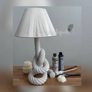 چراغ خواب رومیزی مدل طنابی مناسب دکور