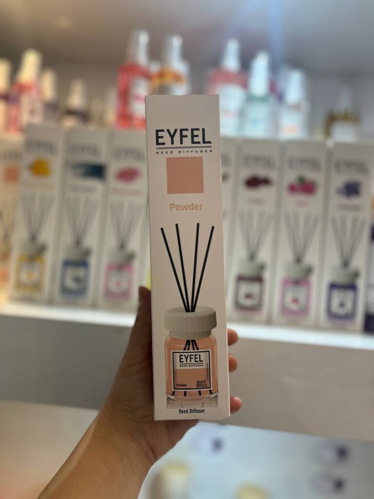 خوشبو کننده هوا ایفل (EYFEL) رایحه پودر 120 میل | ترک