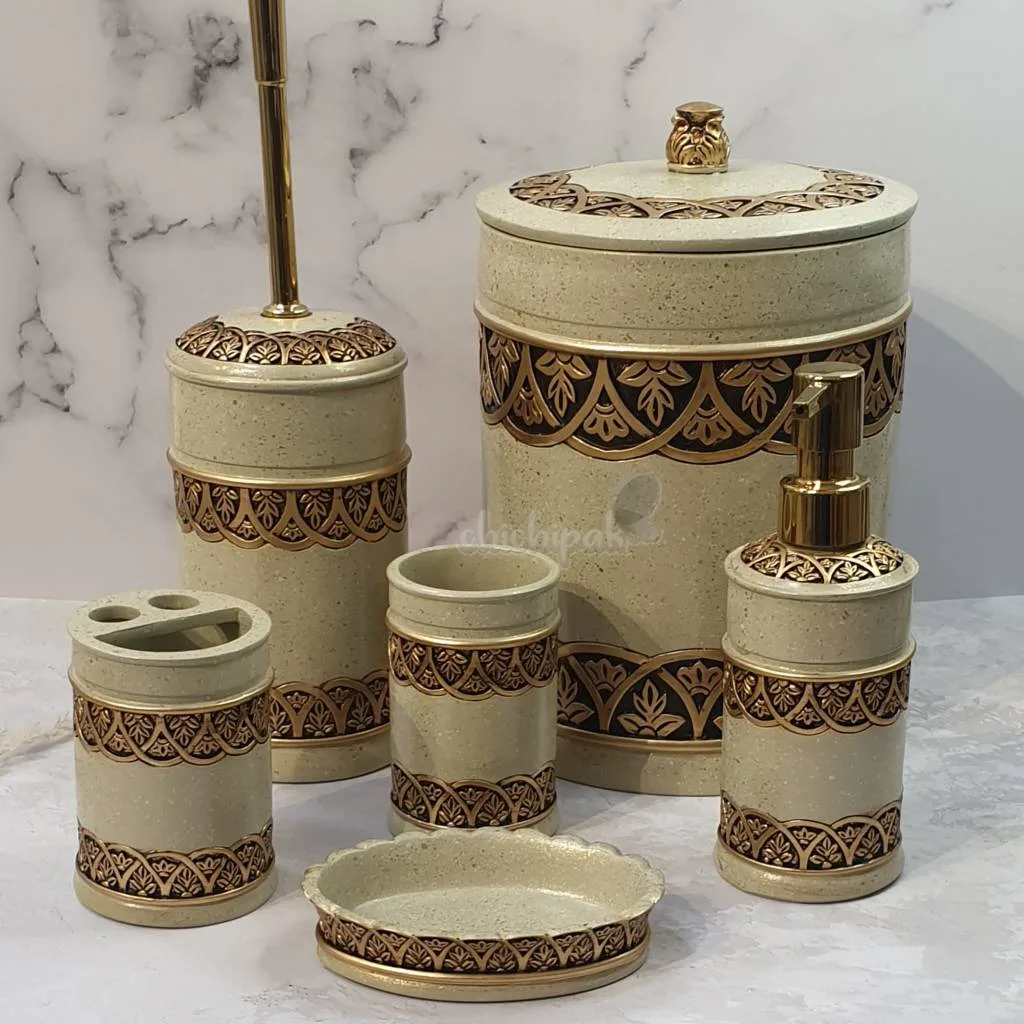 ست سرویس بهداشتی مدل خورشید طرح کلاسیک