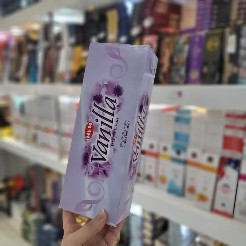 عود شرکتی هگزا رایحه وانیل برند هم پک 6 عددی